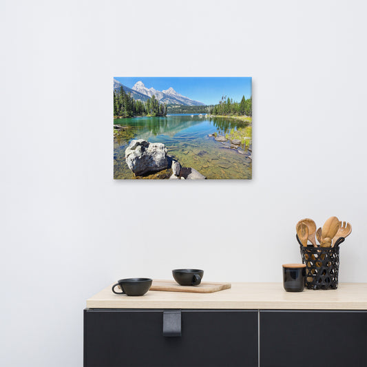 Jenny Lake, Teton NP, Canvas Print