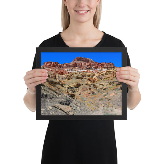 Red Top, Smokey Mountain, Glen Canyon, Framed poster
